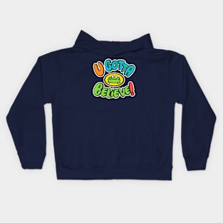 Frog Believer 2 Kids Hoodie